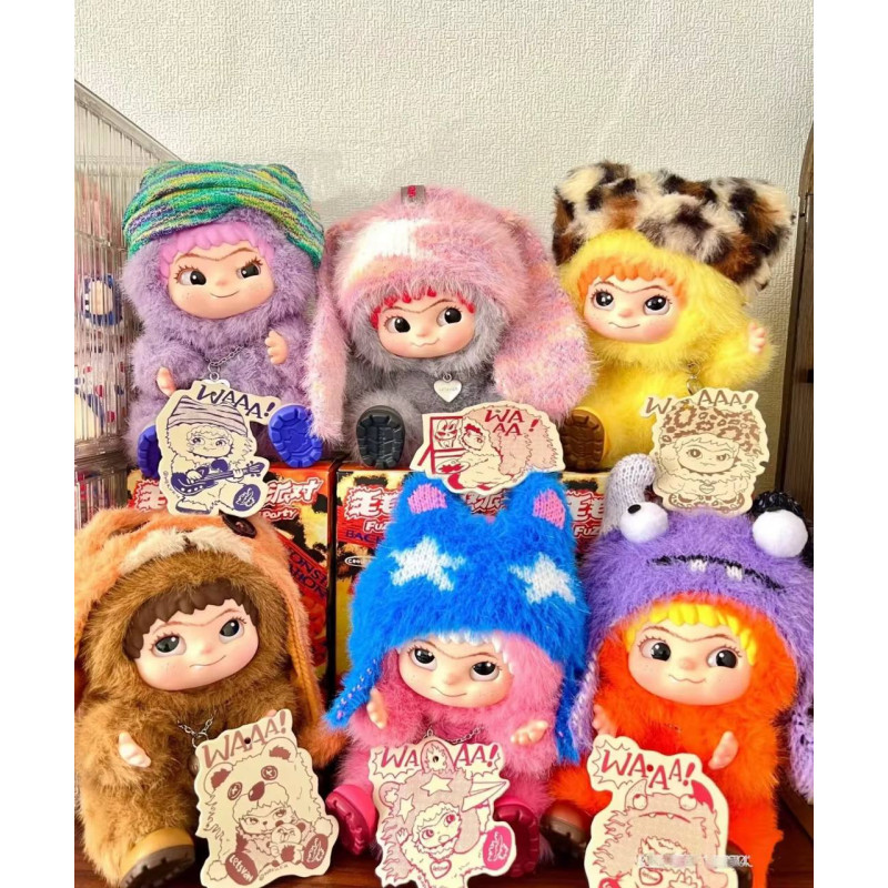 М\'яка іграшка WAKUKU 1 сезон з шапкою 18см, упаковка - сюрприз E7, E1