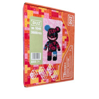 Конструктор 3D Ведмедик (Bearbrick) 5544 (3688 дет.) (24 шт)