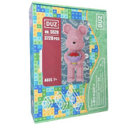 Конструктор 3D Ведмедик з букетом 5520 (3720 дет.) (24 шт)