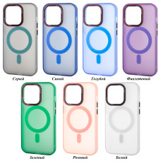 Чохол Matte Colorful MagSafe iPhone 12 Pro Max