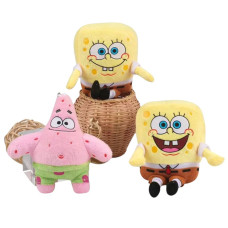 Брелок м’яка іграшка Губка Боб 002 13 см