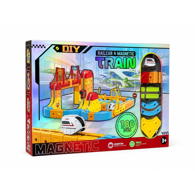 Магічний 3D-трек Cube 7250F (180 деталь) (8 шт)