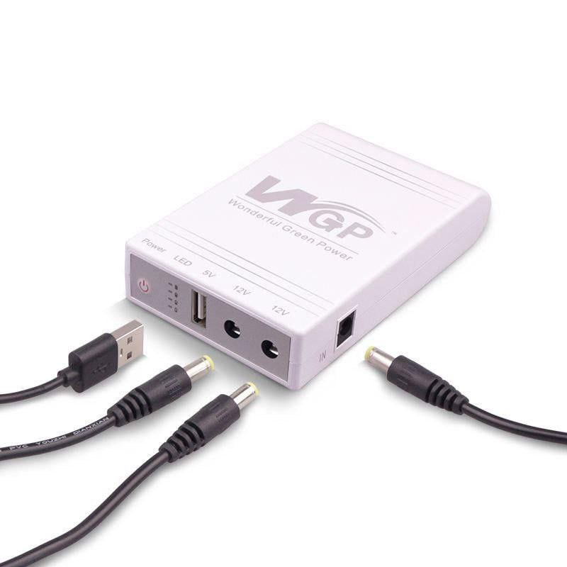 Mini UPS WGP power bank для роутера 10400mAh
