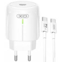 СЗУ XO L113 со светодиодной подсветкой Type-C to Lightning cable PD20W