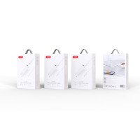 СЗУ XO L116 PD30W/QC18W (1USB-C+1USB-A) fast charging charger with Lightning cable
