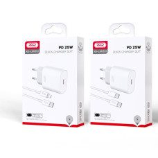 СЗУ XO L91 25W TYPE-C fast charger with Lightning cable