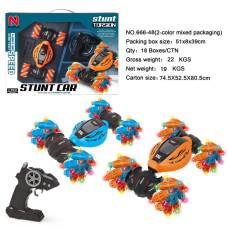 Машинка трюкова на пульті керування 666-48 (18 шт)