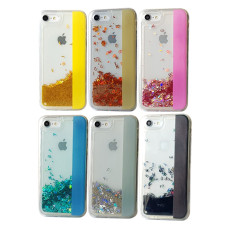 Чохол рідкі блискітки Алфавіт iPhone 6