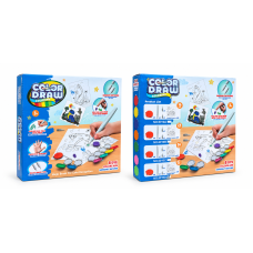 Набір для малювання Magical paint brush 6010C 36 картинки (48 шт)