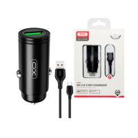 АЗУ XO CC39 QC3.0 18W Car charger with Micro