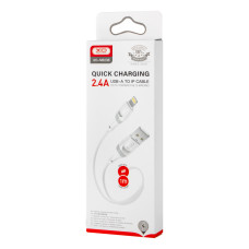 Кабель XO NB238 Zeus Series Liquid Silicone High Elastic Lightning L=1M