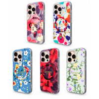 Чохол Guess Floral MagSafe Case for iphone 15