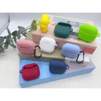 AirPods 4 case Logo з карабіном