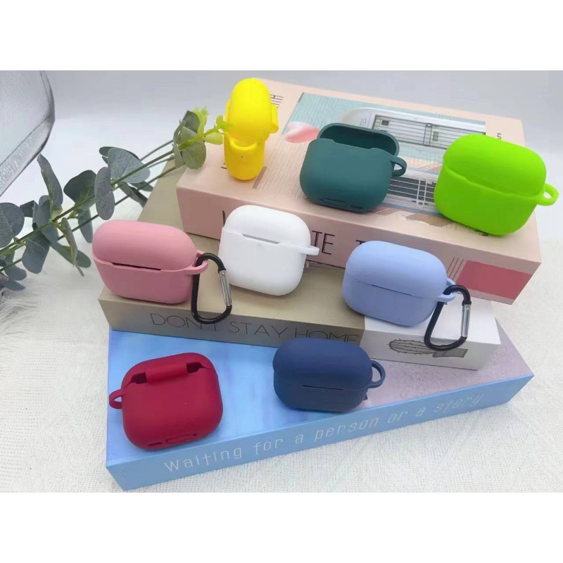 AirPods 4 case Logo з карабіном