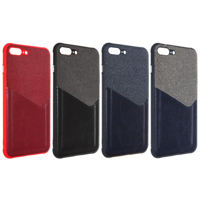Чохол Leather With Card Slot iPhone 7 Plus / 8 Plus