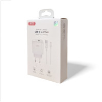 СЗУ XO L135 QC18W 1USB-A Fast Charging Charger with Micro cable