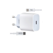СЗУ XO LL129 EU 20W Fast charger with TYPE-C cable Type-c to Type-c