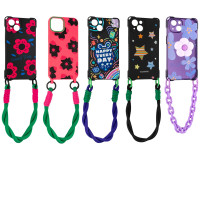 Чохол Print Morandi and bracelet iPhone 15
