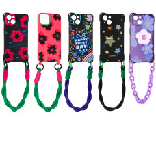 Чохол Print Morandi and bracelet iPhone 15