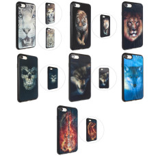 Чехол силиконовый голограмма iPhone 6