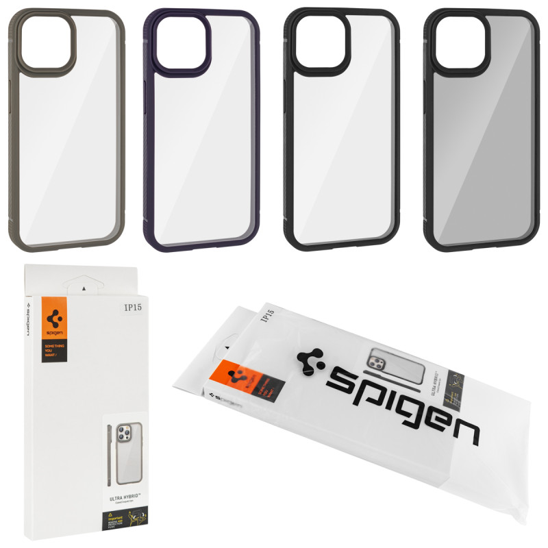 Чохол Spigen Ultra Hybrid Carbon iPhone 14