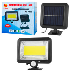 Уличный светильник фонарь Solar 1 COB XZ-F100 с датчиком движения (60 шт/ящ)