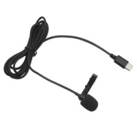 Петличный микрофон для телефона Type-C (с креплением на одежду) Петличный микрофон для телефона Type-C (с креплением на одежду)