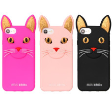 Чохол силіконовий Cat 3D Samsung J8 (2018) J810