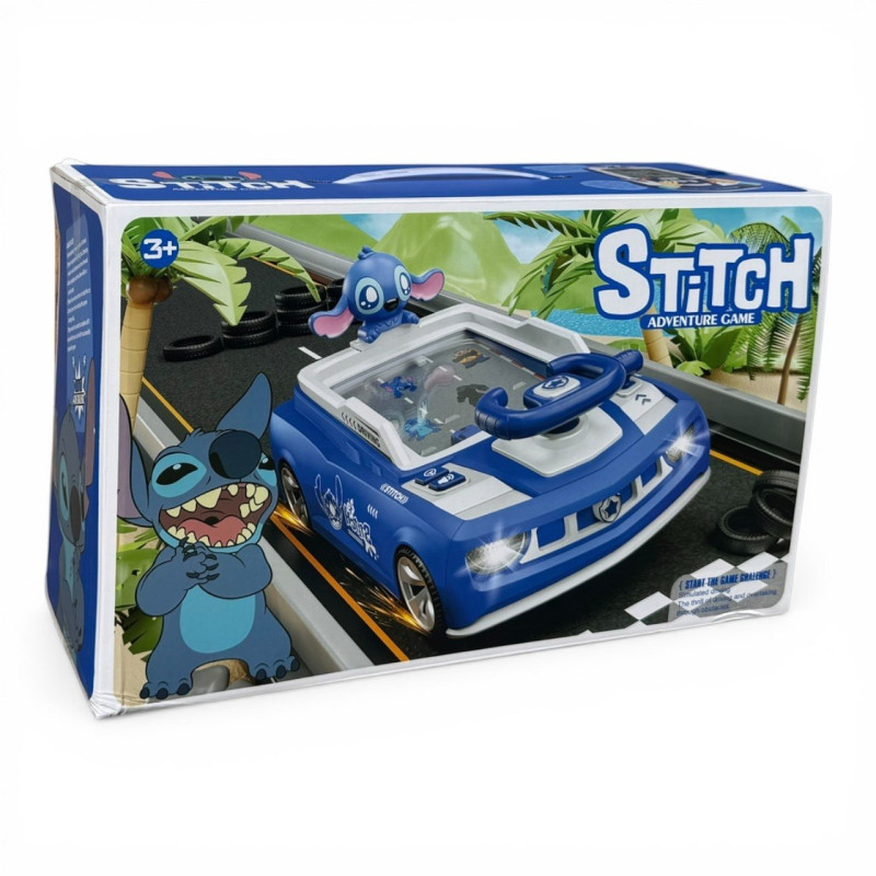 Ігровий гоночний симулятор Adventure Racing Car Stitch 812E Голубий (24 шт)