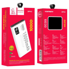 Power Bank VDENMENV DP43 (10000 mAh 22.5W) (PD + QC 3.0) (25 шт)