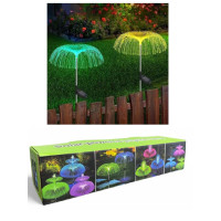 Садовий світлодіодний світильник на сонячній батареї Медуза (2 шт. в комплекті) 60262 Садовий світлодіодний світильник на сонячній батареї Медуза (2 шт. в комплекті) 60262