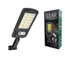 Уличный светильник фонарь Solar BK-120-12COB с датчиком движения 25 см (60 шт/ящ)