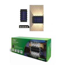 Уличный фасадный садовый LED фонарь на солнечной BK-8 8LED (60 шт)