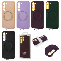 Чехол Leather Case with MagSafe for Galaxy Samsung S23