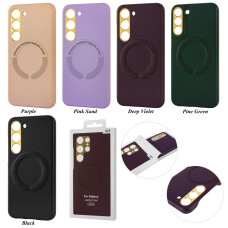Чохол Leather Case with MagSafe for Galaxy Samsung S23