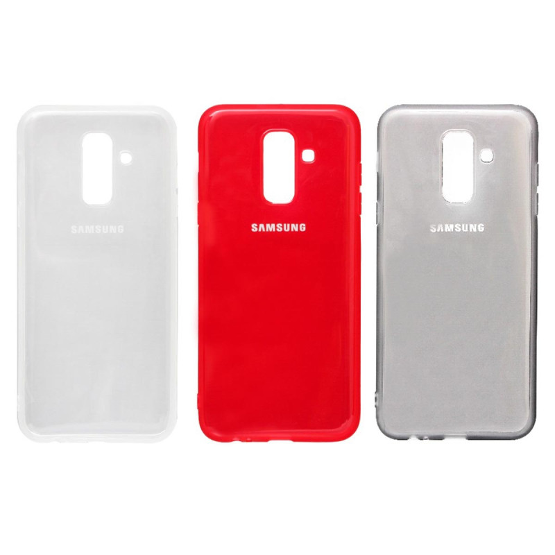 Чохол силіконовий Momo Crystal Samsung A6 Plus (2018) A605