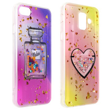 Чохол силіконовий Multi Color блискітки Samsung J4 Plus (2018) J415