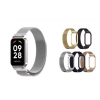 Ремешок Xiaomi Mi Band 8 Active Steel Milanese Loop (магнит)