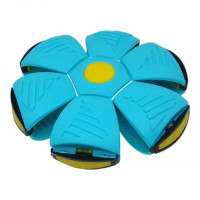 Складной игровой мяч-трансформер Flat Ball Disc Бирюзовый