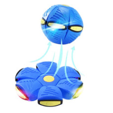 Складаний ігровий м'яч-трансформер Flat Ball Disc Синій