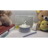 Світлодіодний 3D планер з маркером (календар)