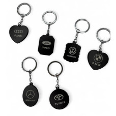 Брелок для авто ключів mettal black