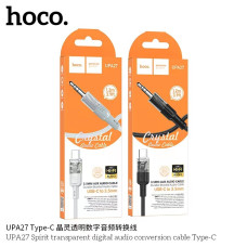 Кабель Hoco UPA27 Spirit transparent digital audio conversion cable Type-C