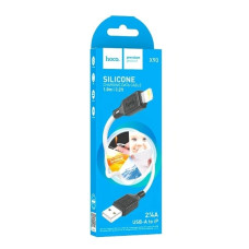 Кабель Hoco X90 Cool silicone charging data cable for Lightning