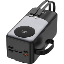Power bank King Power KPG-502X 50000MAH 22.5W 2cable LCD (24шт.)