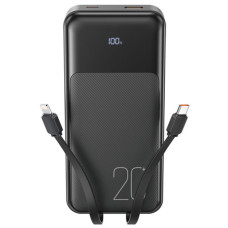 Powerbank XO PR249 USB-C 20W / USB-A 22.5W (comes with TYPE-C, Lightning cable) 20000mAh