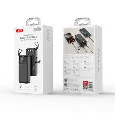 Powerbank XO PR280 (USB-A, TYPE-C, Micro, iP) 30000 mAh
