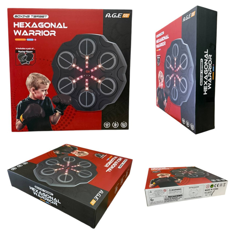 Боксерска мішень Boxing Target с Bluetooth HX8091 (12 шт)