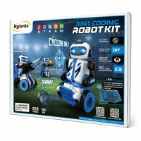 Конструктор Robot Kit 3в1 ByJarda BC0104 – Footballer/Sharpshooter/Gripper, 220 деталей (24 шт)