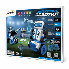 Конструктор Robot Kit 3в1 ByJarda BC0104 – Footballer/Sharpshooter/Gripper, 220 деталей (24 шт)